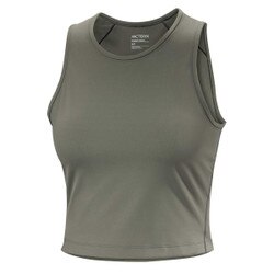 Arcteryx Soria Tank Top Women's in Forage and Euphoria